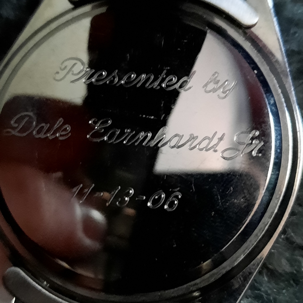 Nascar Engraved Game Time Dale Earnhardt Jr Watch| NEW RARE - Picture 3 of 7